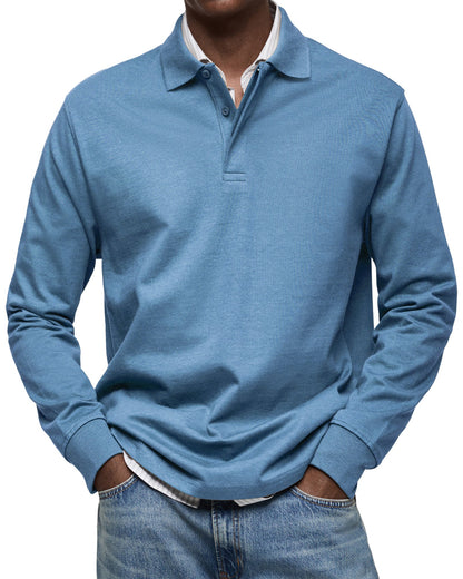 ROSSI ROMA™ | POLO CASUAL A MANICHE LUNGHE