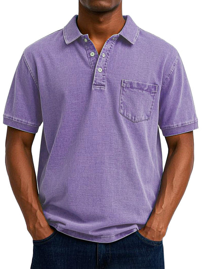 ROSSI ROMA™ | POLO CASUAL VINTAGE PER UOMO