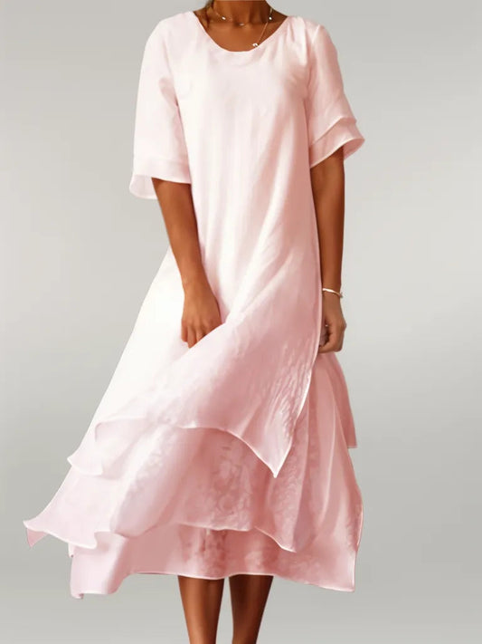 ELOISE | Elegante Vestito Lungo in Cotone