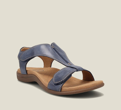 Elisabeth™ | Sandalo Orthoflex in Pelle