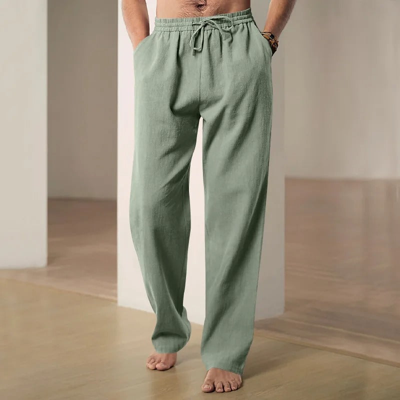 ROSSI ROMA | PANTALONI IN LINO IBIZA
