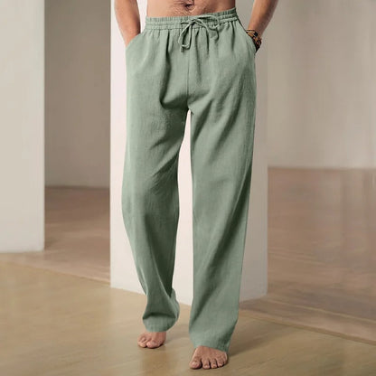 ROSSI ROMA | PANTALONI IN LINO IBIZA