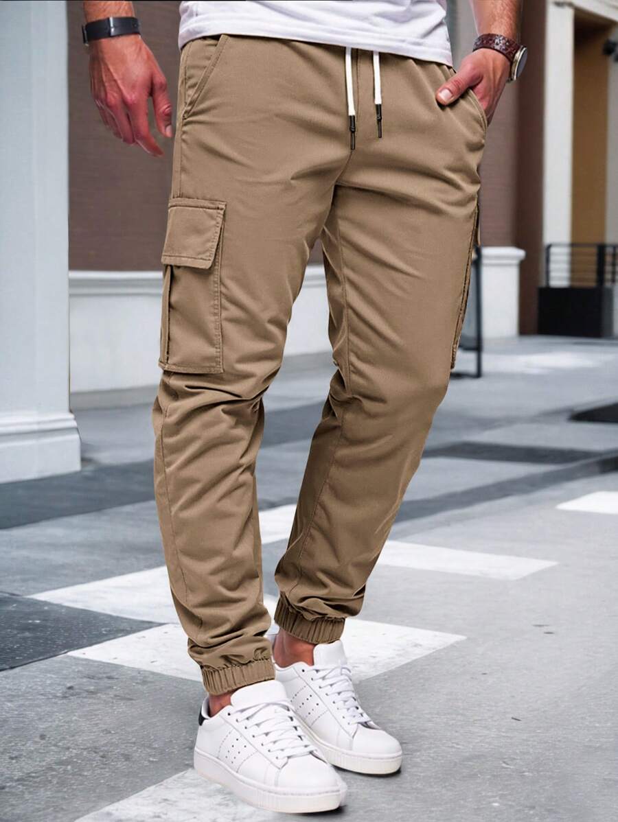 RICCARDO | JOGGER CARGO LEGGERI CON TASCHE