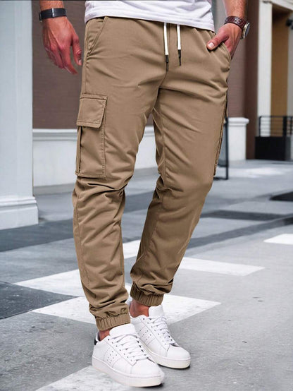 RICCARDO | JOGGER CARGO LEGGERI CON TASCHE