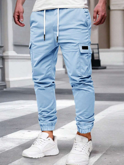 RICCARDO | JOGGER CARGO LEGGERI CON TASCHE