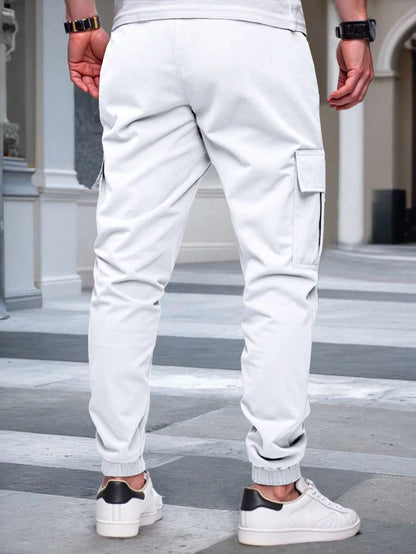 RICCARDO | JOGGER CARGO LEGGERI CON TASCHE