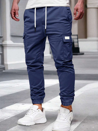 RICCARDO | JOGGER CARGO LEGGERI CON TASCHE