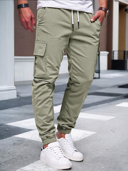 RICCARDO | JOGGER CARGO LEGGERI CON TASCHE