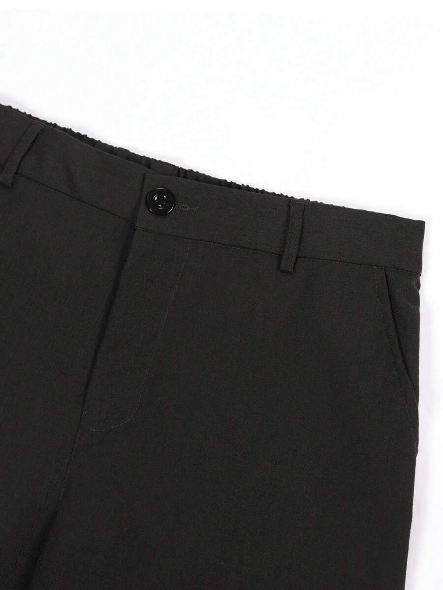 PANTALONI IN LINO CON TASCHE