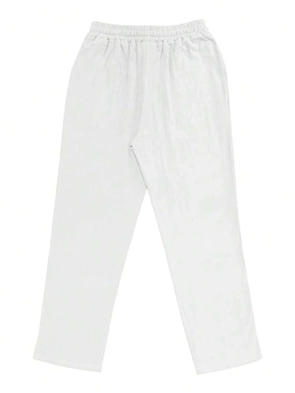 MARCO | PANTALONE LEGGERO IN LINO CON LACCIO