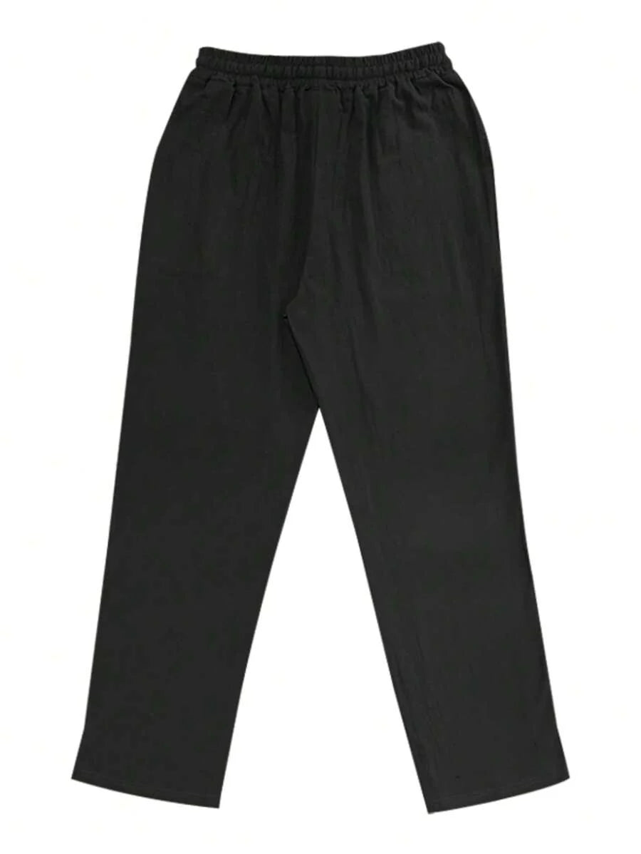 MARCO | PANTALONE LEGGERO IN LINO CON LACCIO