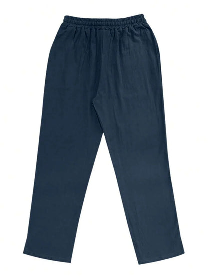 MARCO | PANTALONE LEGGERO IN LINO CON LACCIO