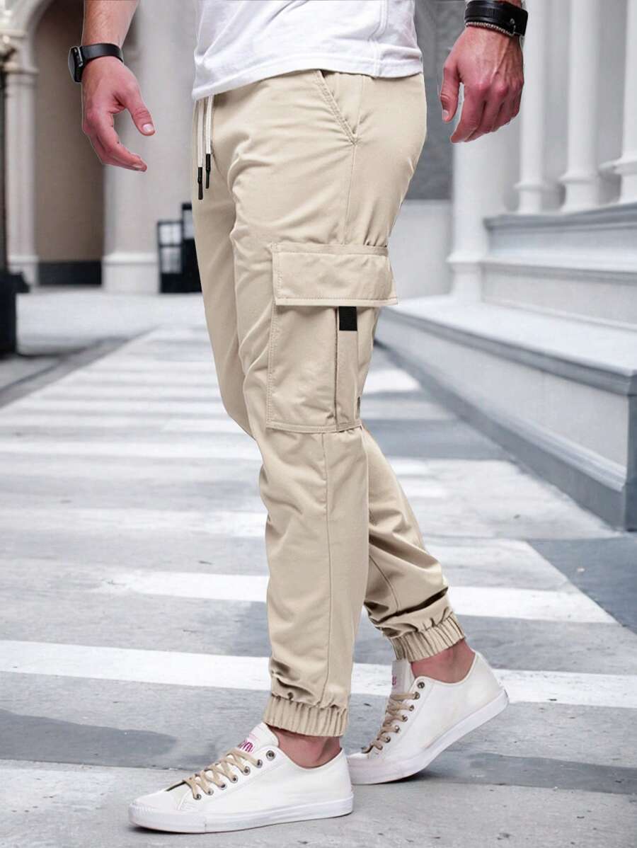 RICCARDO | JOGGER CARGO LEGGERI CON TASCHE