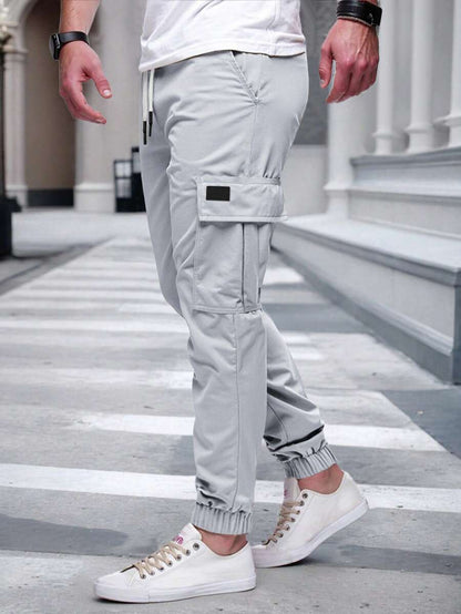 RICCARDO | JOGGER CARGO LEGGERI CON TASCHE