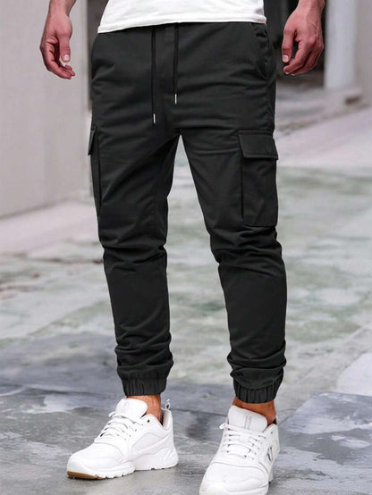RICCARDO | JOGGER CARGO LEGGERI CON TASCHE