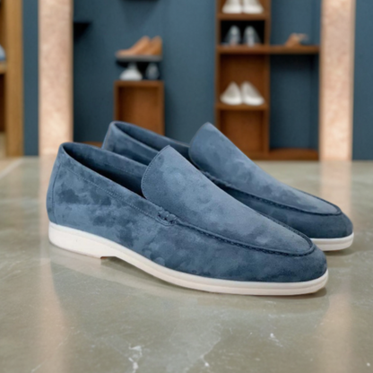 ROSSI ROMA™ | LOAFERS IN PELLE SCAMOSCIATA DI LUSSO