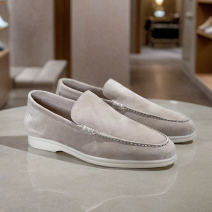 ROSSI ROMA™ | LOAFERS IN PELLE SCAMOSCIATA DI LUSSO
