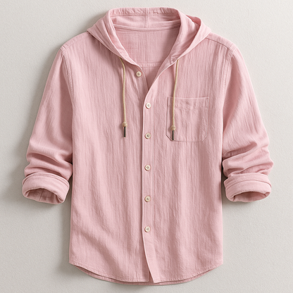 ROSSI ROMA™ | CAMICIA DI LUSSO CON CAPPUCCIO