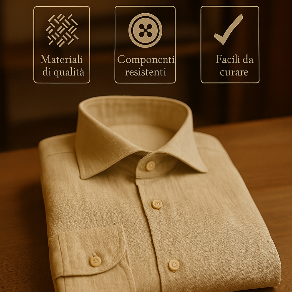 ROSSI ROMA | CAMICIA DI MASSIMO COMFORT CON ELASTICO