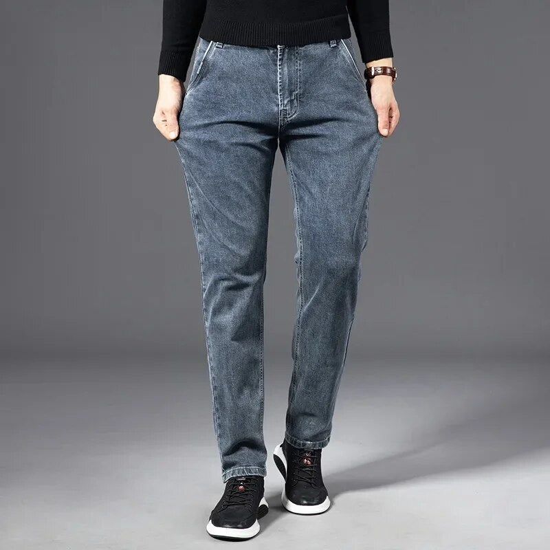 Milano | Pantaloni in Denim Elasticizzato