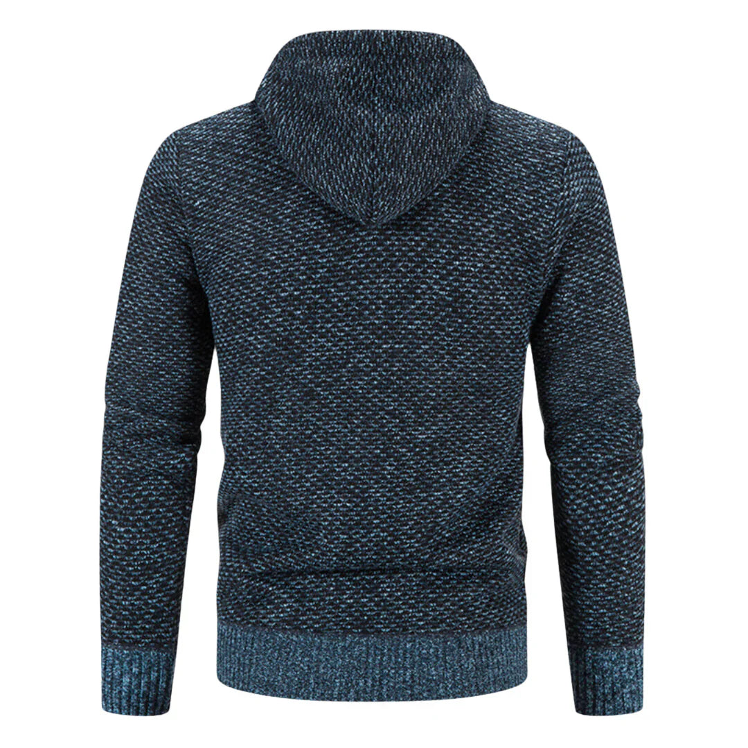 DAVIDE | HOODIE PREMIUM CON DESIGN SLIM-FIT