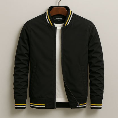 ROSSI ROMA | GIUBBOTTO BOMBER ESTIVO CON STRISC