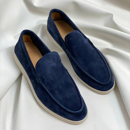MOCASSINI IN PELLE SCAMOSCIATA PREMIUM