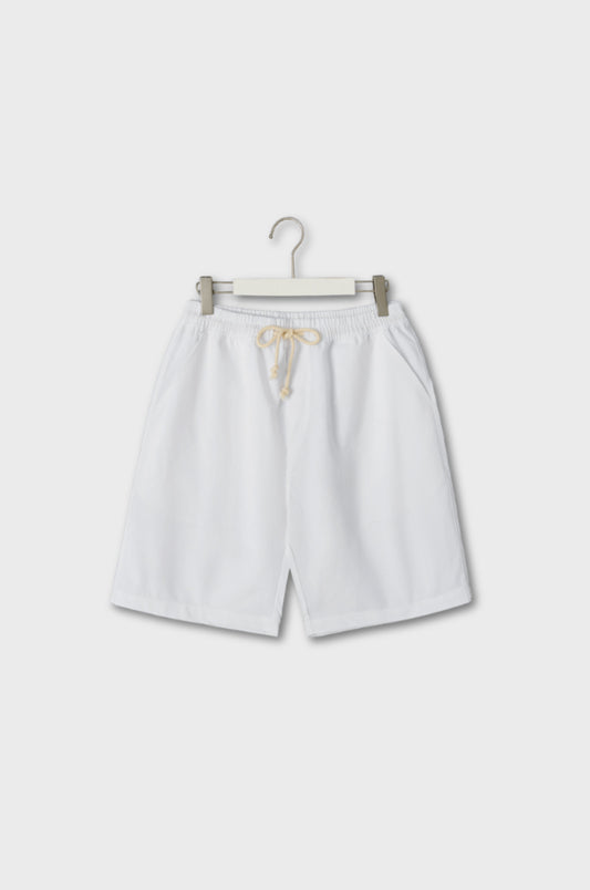 PANTALONI CORTI ESTIVI IN LINO
