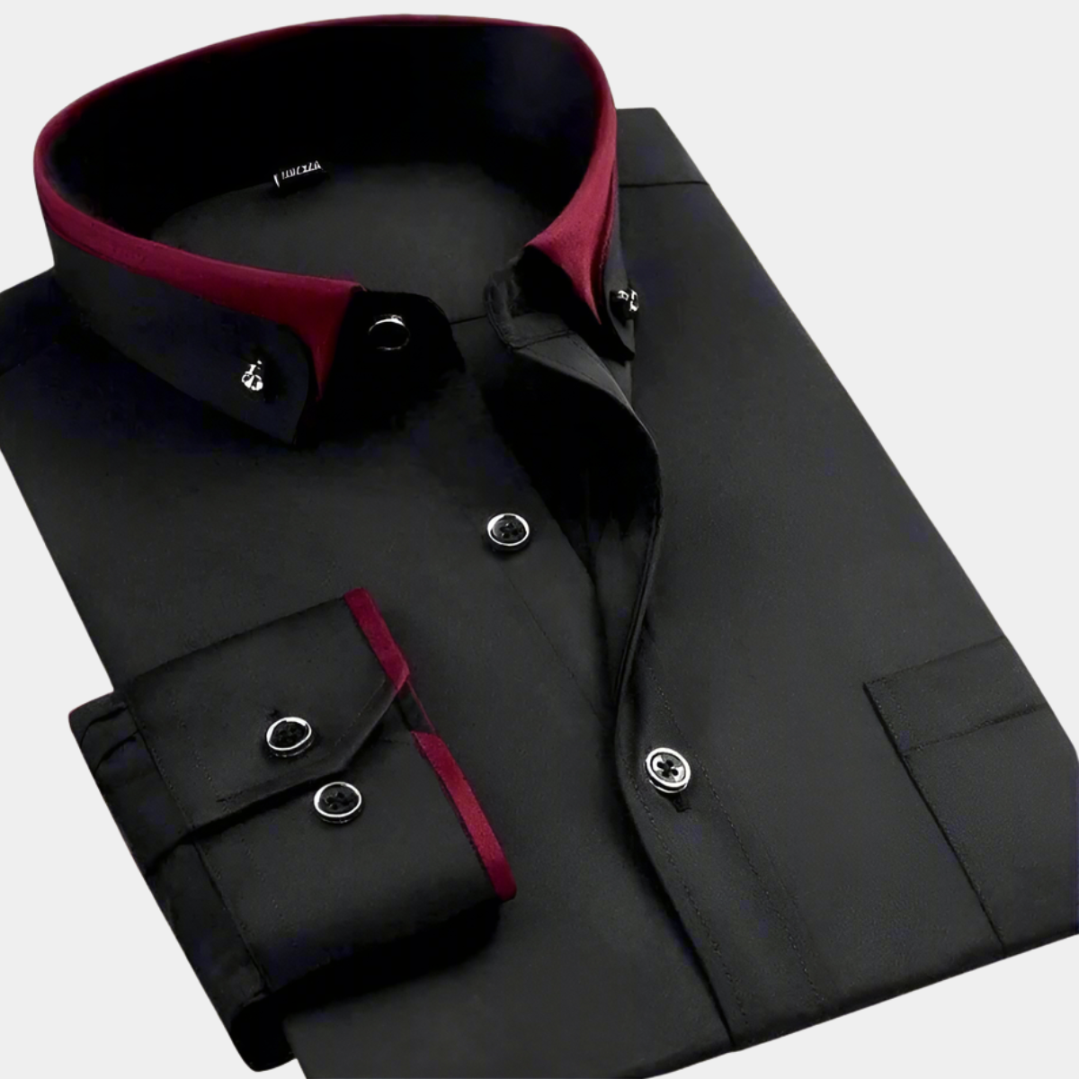 ROSSI ROMA | CAMICIA CLASSICA DA UOMO A MANICHE LUNGHE