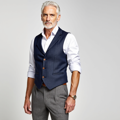 ROSSI ROMA™ Gilet da uomo elegante