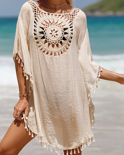 Elise™ | Coperta da Spiaggia con Frange
