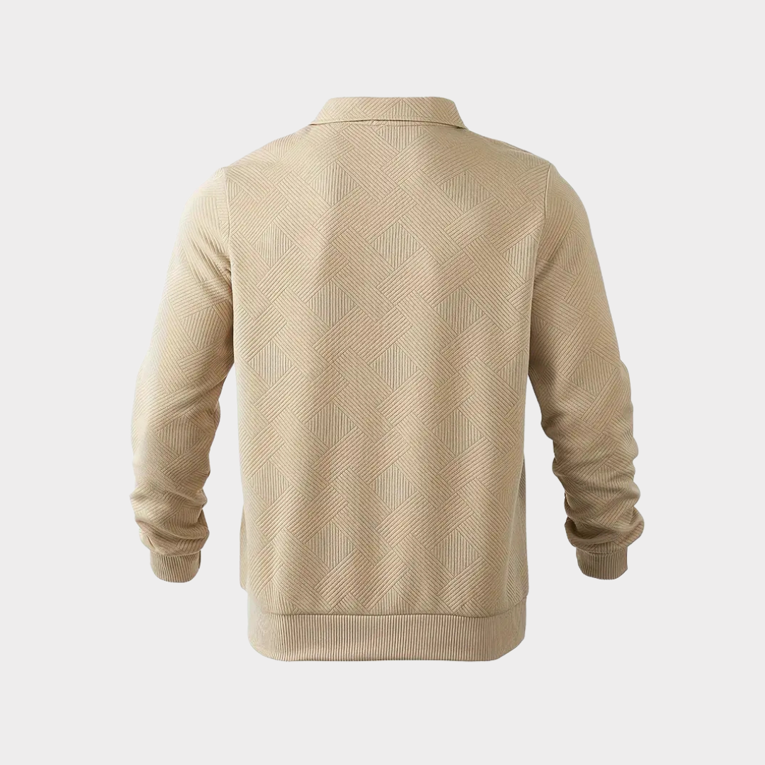 LAZZARO | PULLOVER ELEGANTE CON COLLETTO
