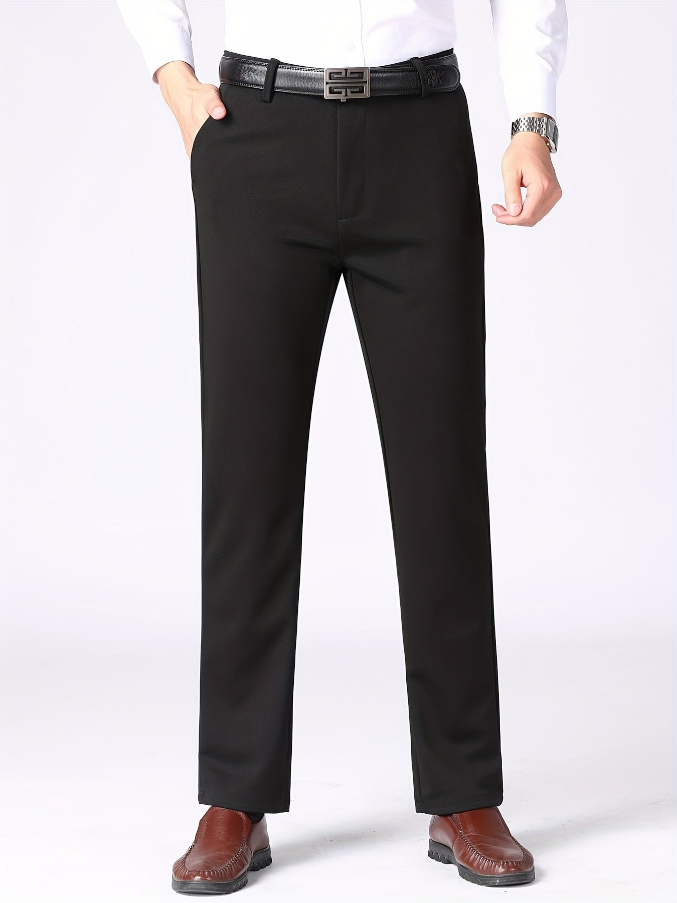 GIORGIO | PANTALONE ESTIVO LARGO DI LUSSO CON BOTTONI