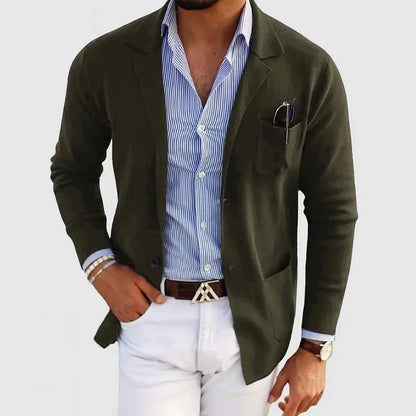 ROSSI ROMA | LUSSUOSO BLAZER DA UOMO IN MORBIDO MATERIALE