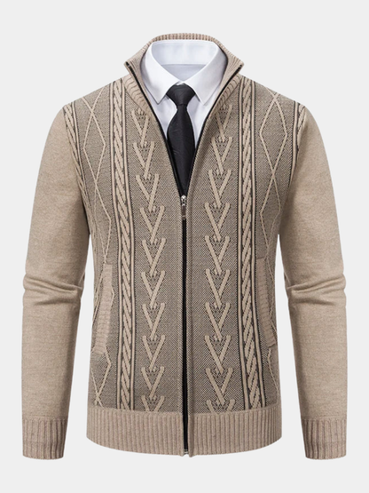 ROSSI ROMA | GILET DA UOMO CON ZIP DI LUSSO
