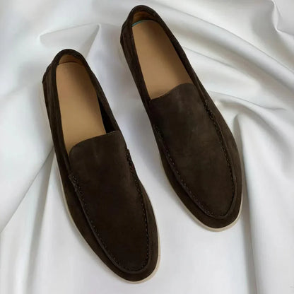 MOCASSINI IN PELLE SCAMOSCIATA PREMIUM