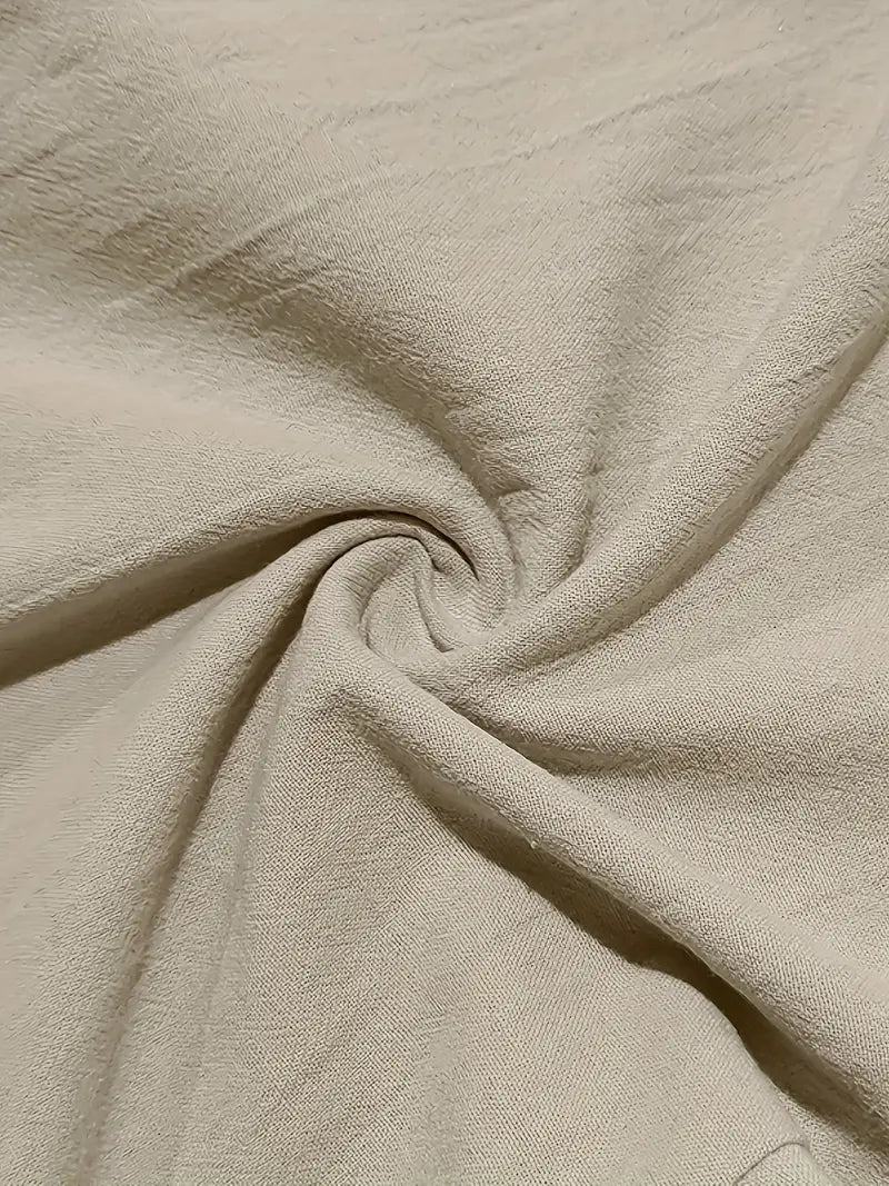 PANTALONI LARGHI IN LINO CON COULISSE
