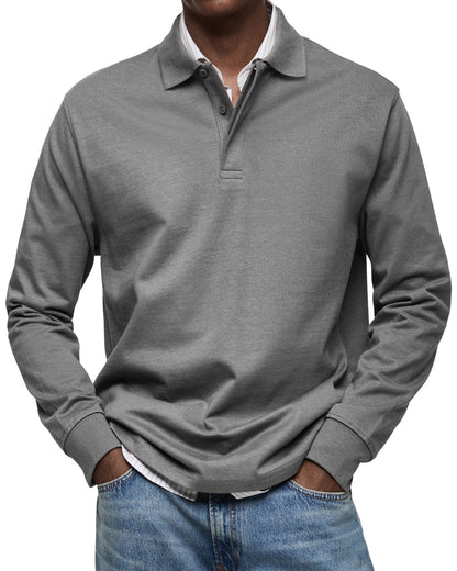 ROSSI ROMA™ | POLO CASUAL A MANICHE LUNGHE