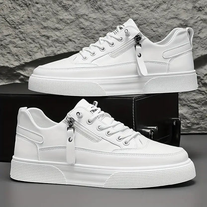 CIRO | SNEAKERS IN PELLE CON DETTAGLIO ZIP