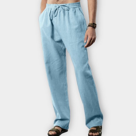 PANTALONI DI LINO PER LA CASA