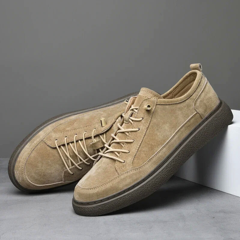 MATTEO | SNEAKERS IN PELLE SCAMOSCIATA
