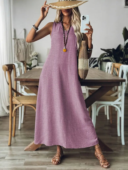 Nora – Vestito Vintage con Scollatura a V