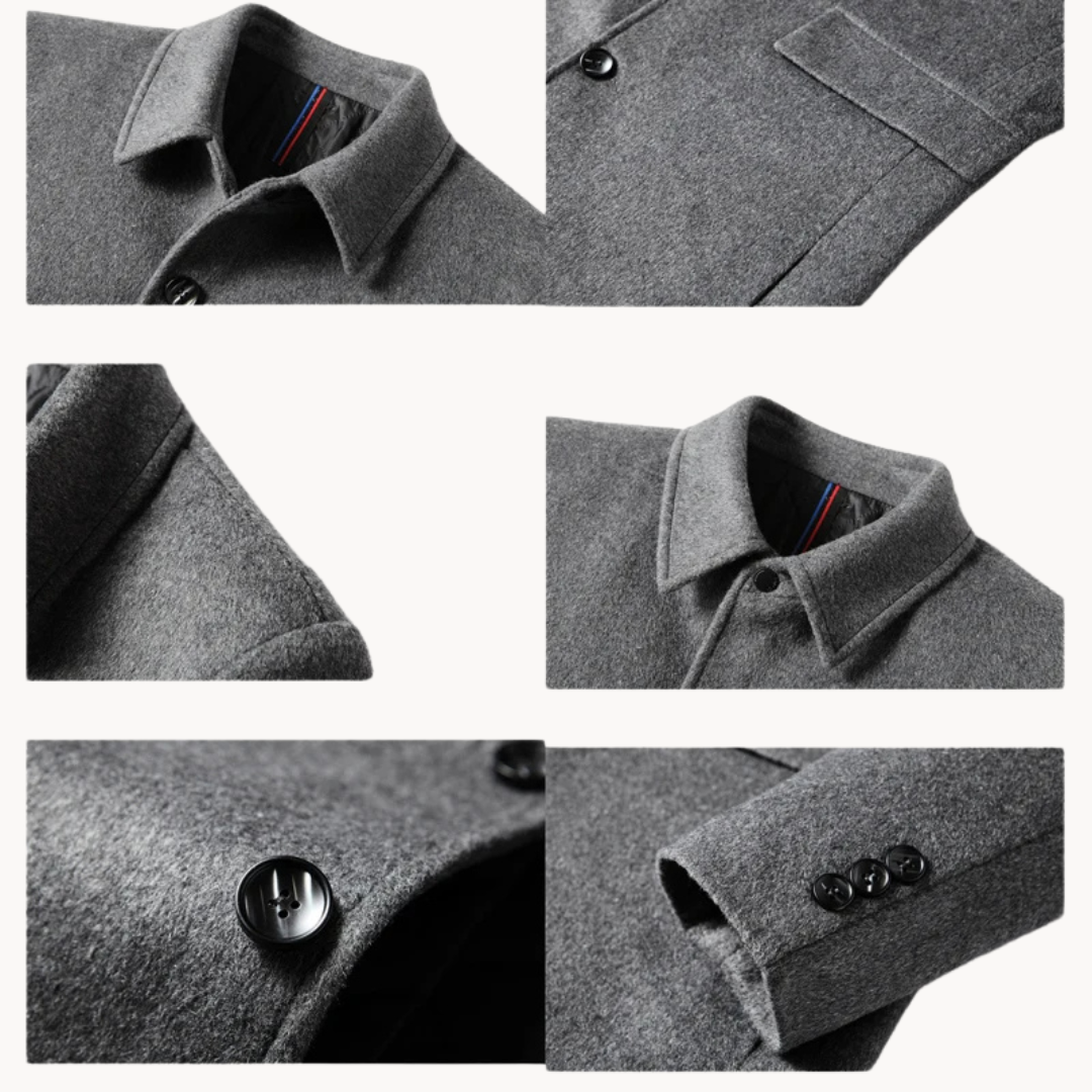 Leone | Cappotto Classico in Lana