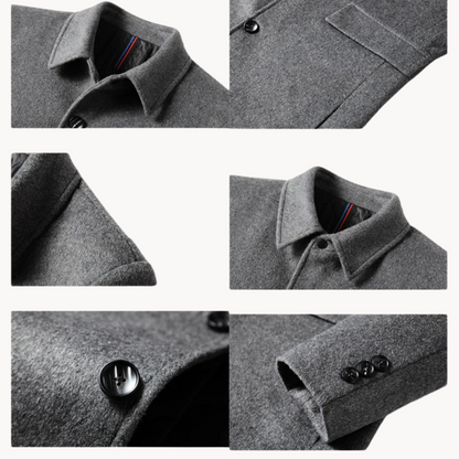 Leone | Cappotto Classico in Lana
