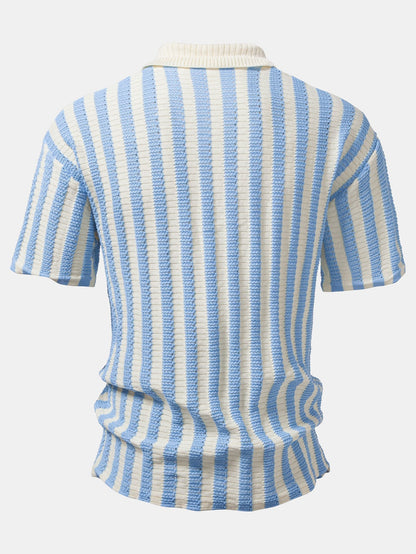 CAMICIA A RIGHE CON SPALLE CADENTI