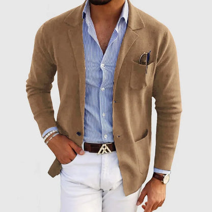 ROSSI ROMA | LUSSUOSO BLAZER DA UOMO IN MORBIDO MATERIALE