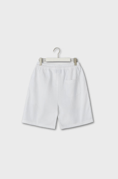 PANTALONI CORTI ESTIVI IN LINO