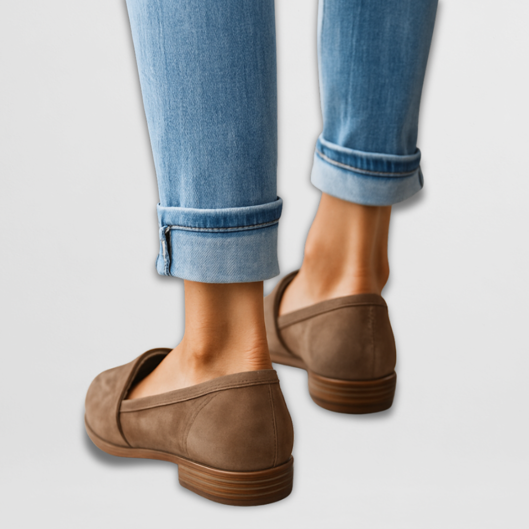 Nadia™ - Mocassini in Camoscio