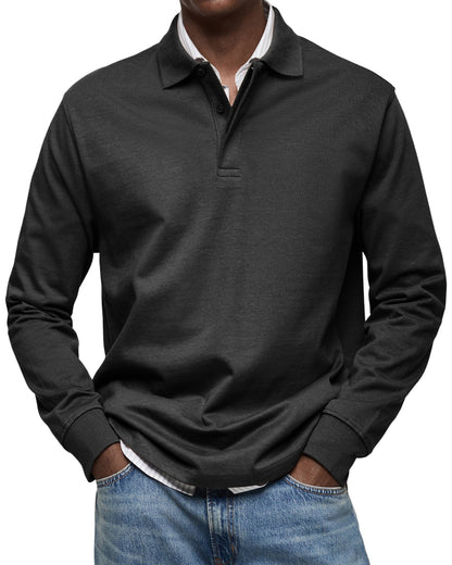 ROSSI ROMA™ | POLO CASUAL A MANICHE LUNGHE