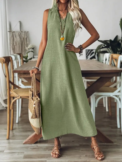 Nora – Vestito Vintage con Scollatura a V